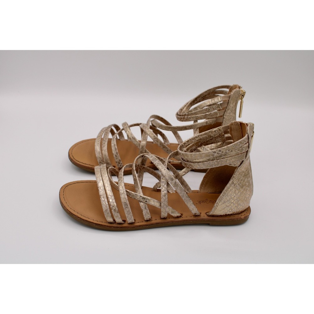 Cat & Jack Gladiator Sandals‎ Gold Size 2